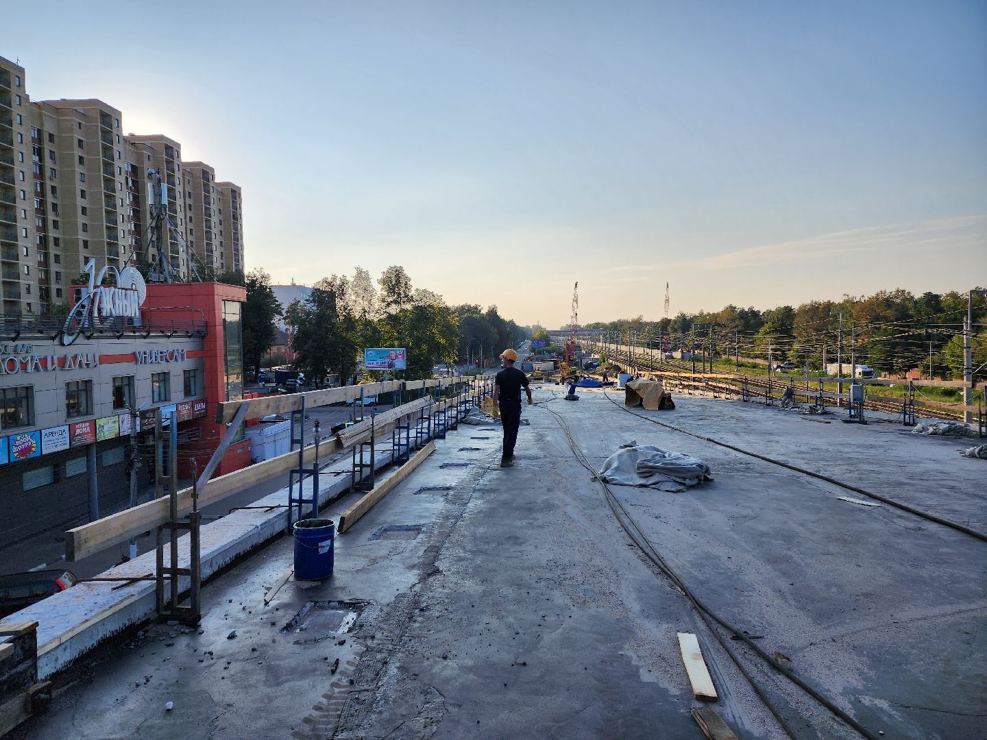 раменское, строительство, путепровод быково,