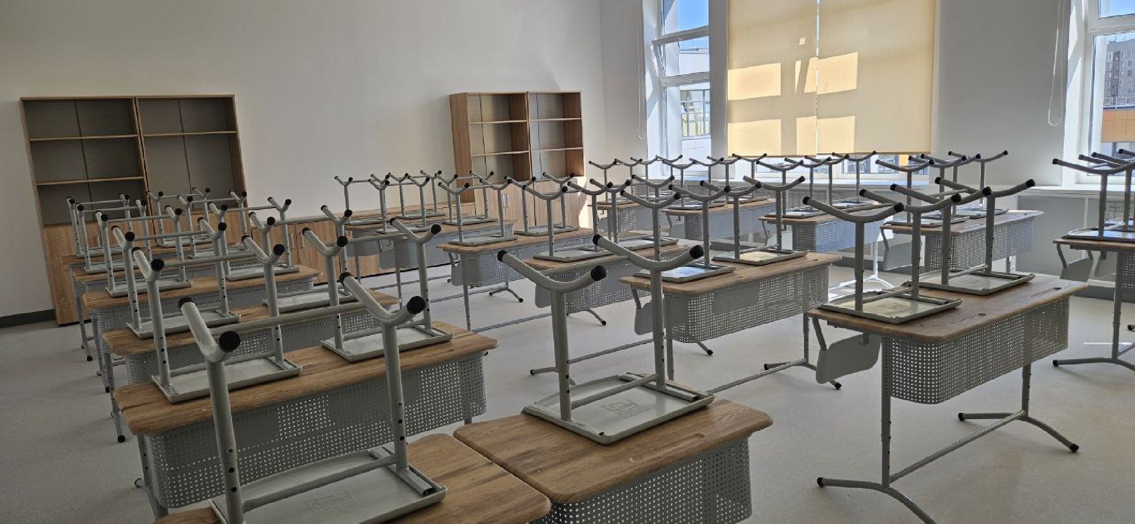 новая школа, школьный театр, оборудование,