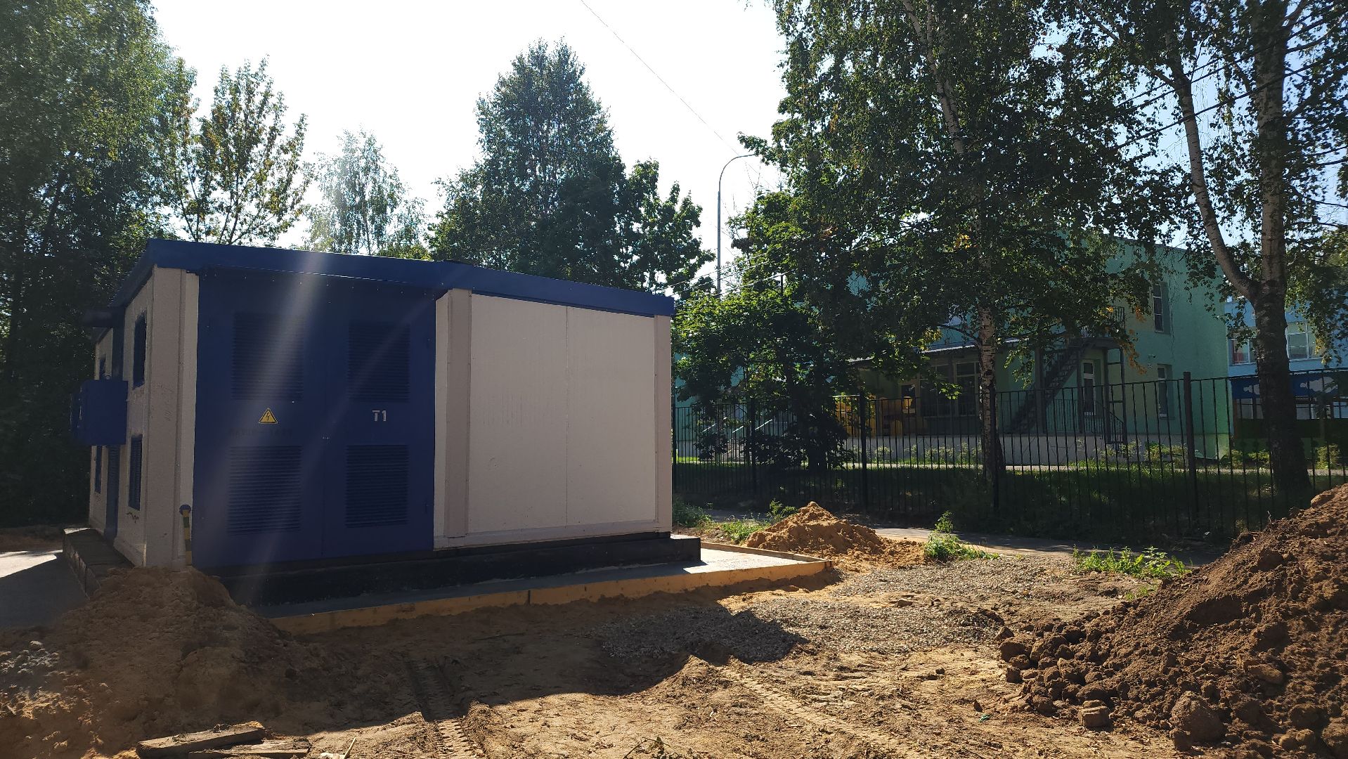 ЖКХ, электроснабжение, детский сад, Лосино-Петровский,