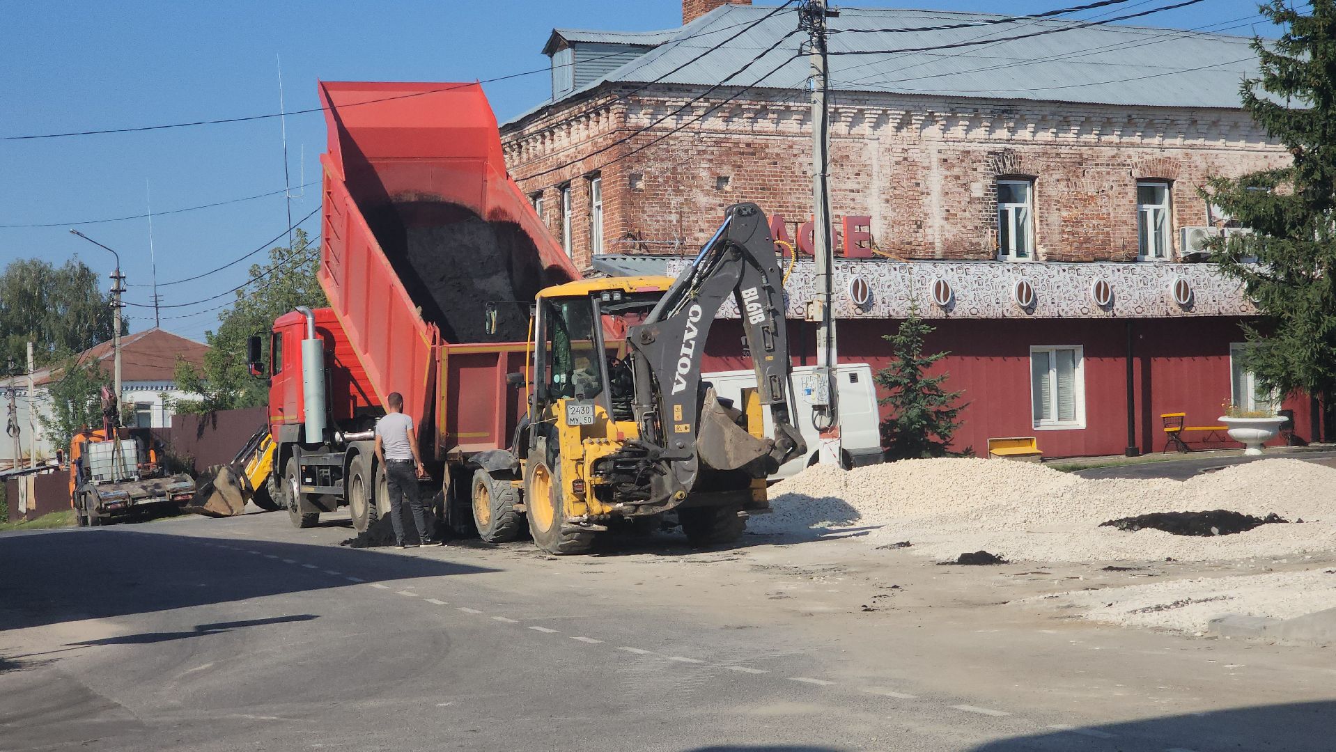 Павловский Посад, Городской округ Павловский Посад, Благоустройство, Люди, Жители, Пешеходная зона,