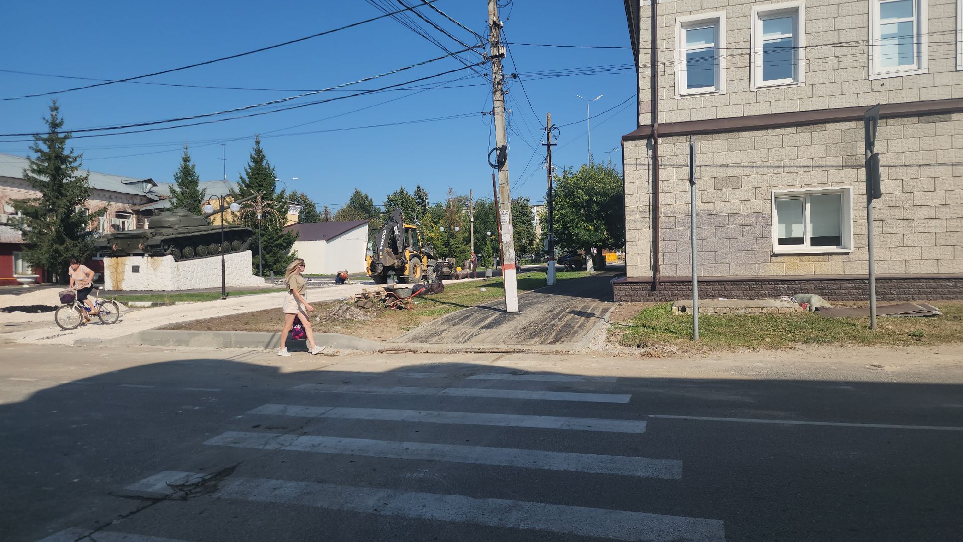 Павловский Посад, Городской округ Павловский Посад, Благоустройство, Люди, Жители, Пешеходная зона,