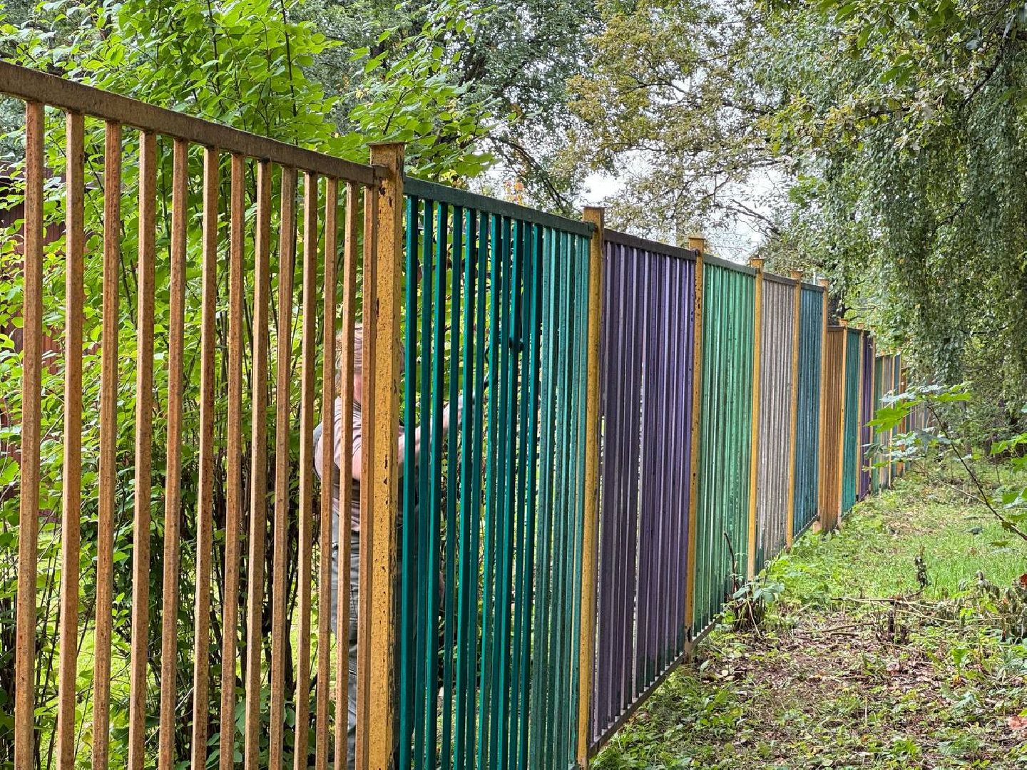 забор, детский сад, благоустойство,