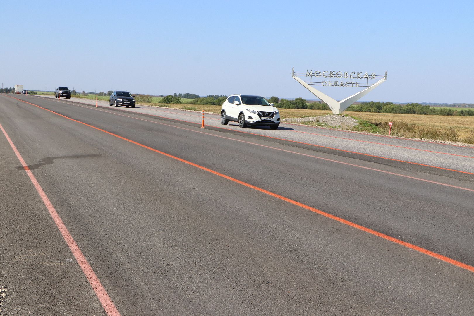 Р-22, федеральная трасса, ремонт дороги, серебряные пруды,