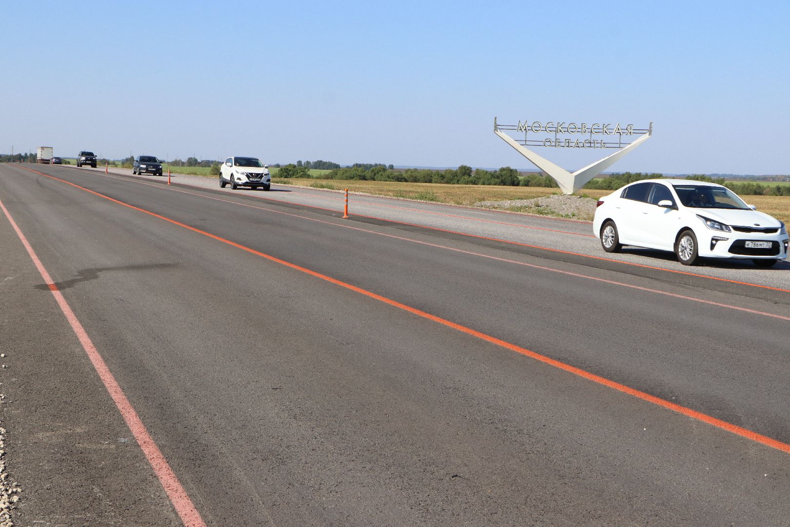 Р-22, федеральная трасса, ремонт дороги, серебряные пруды,