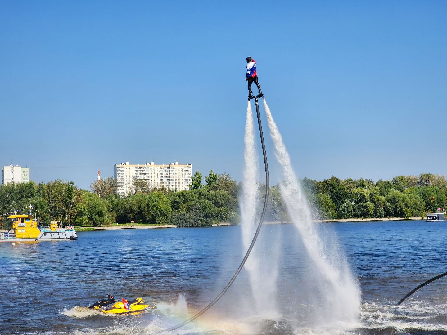 Долгопрудному 67, день города 2024, водная сцена,