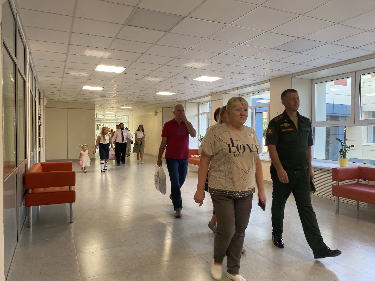 день знаний, начало нового учебного года, школа попова власиха, капремонт поповки, 1 сентября,