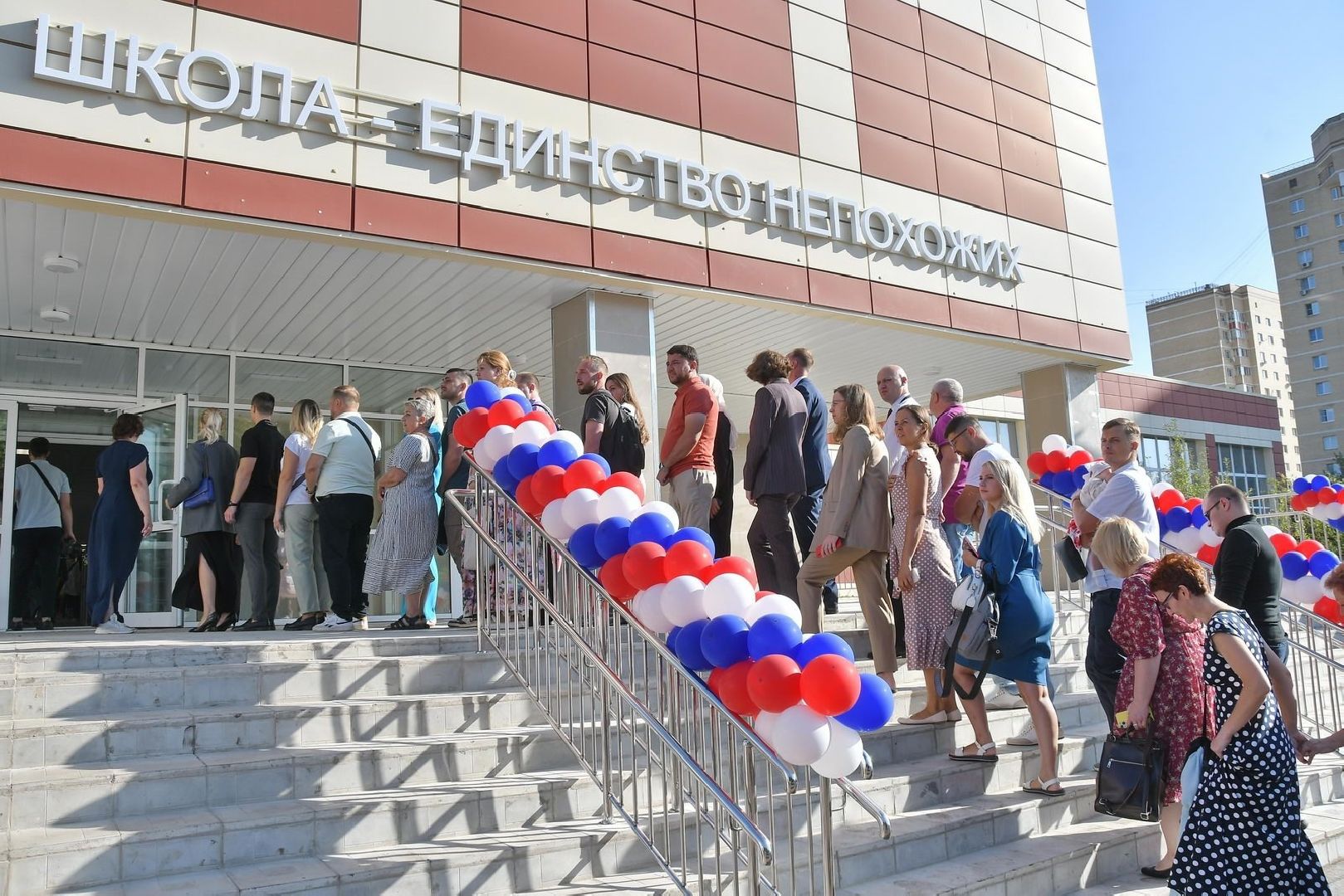 день знаний, начало нового учебного года, школа попова власиха, капремонт поповки, 1 сентября,