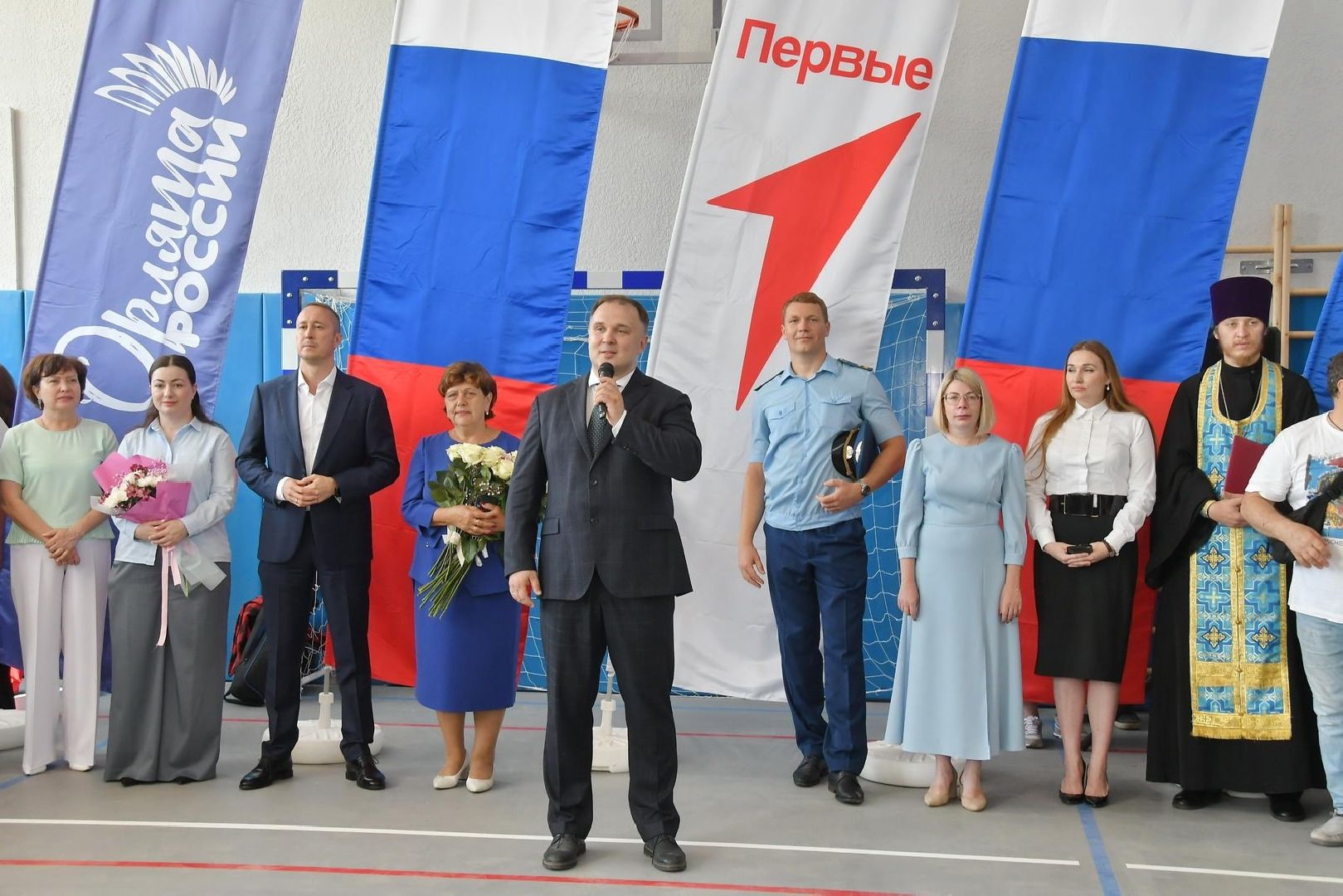 день знаний, начало нового учебного года, школа попова власиха, капремонт поповки, 1 сентября,