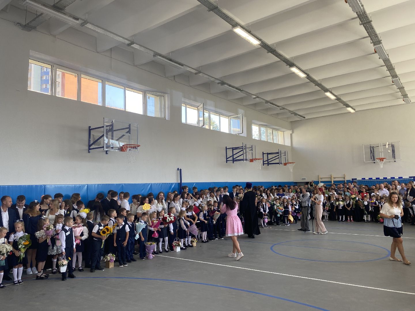 день знаний, начало нового учебного года, школа попова власиха, капремонт поповки, 1 сентября,