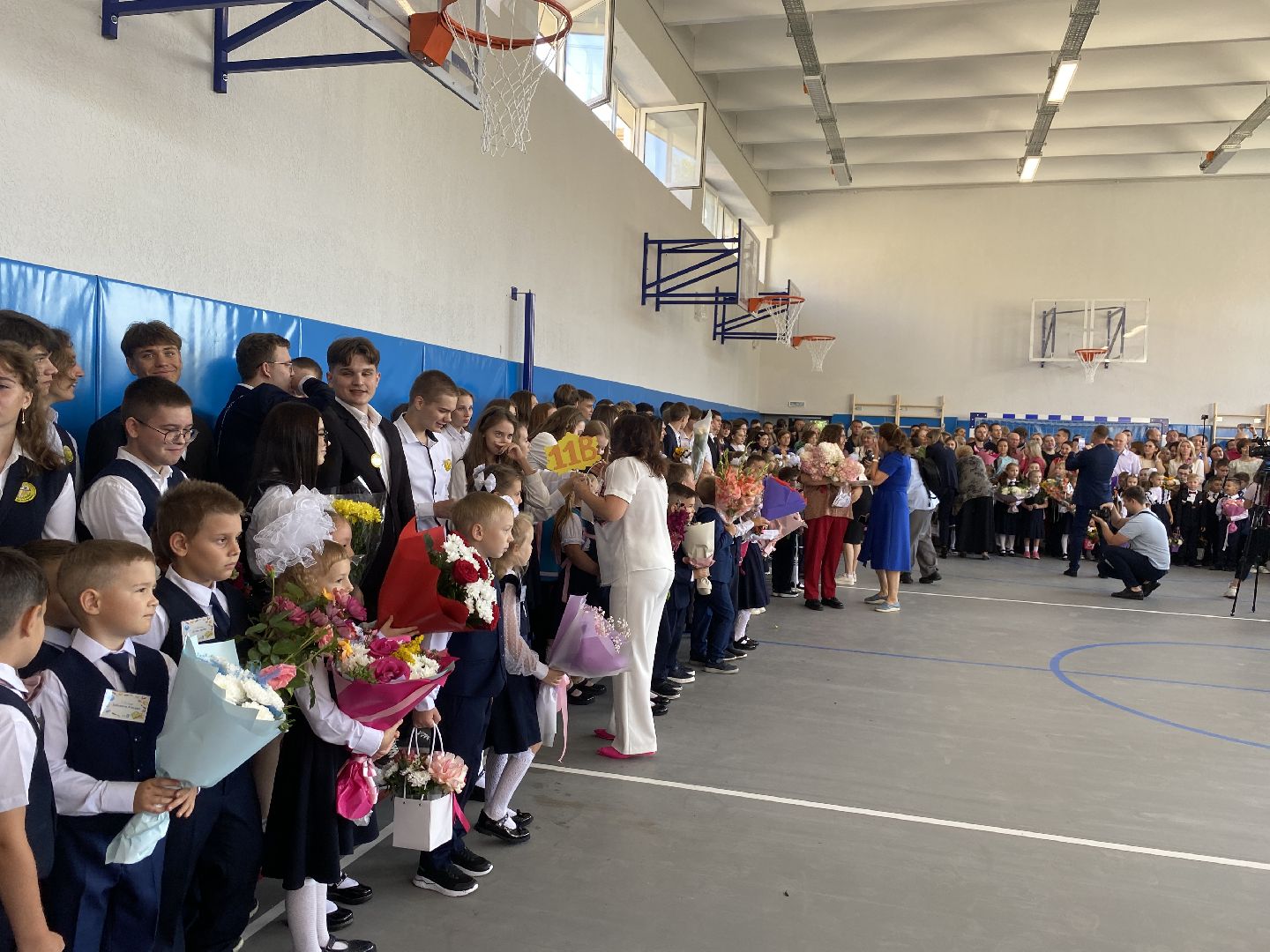 день знаний, начало нового учебного года, школа попова власиха, капремонт поповки, 1 сентября,