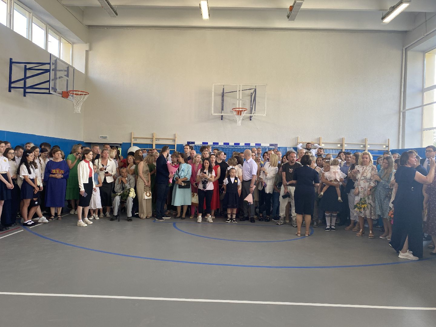 день знаний, начало нового учебного года, школа попова власиха, капремонт поповки, 1 сентября,