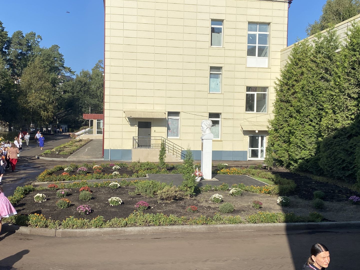 день знаний, начало нового учебного года, школа попова власиха, капремонт поповки, 1 сентября,