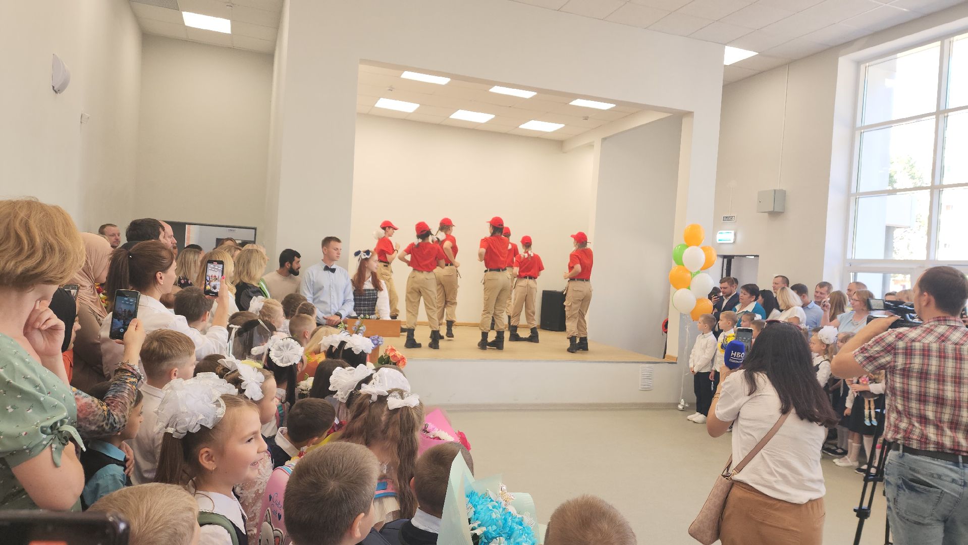 пушкинский округ, капремонт школы, день знаний, торжественное мероприятие, торжественная линейка,