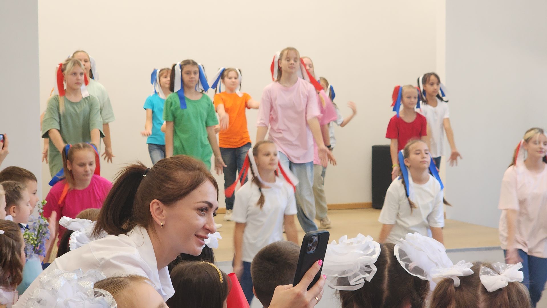 пушкинский округ, капремонт школы, день знаний, торжественное мероприятие, торжественная линейка,