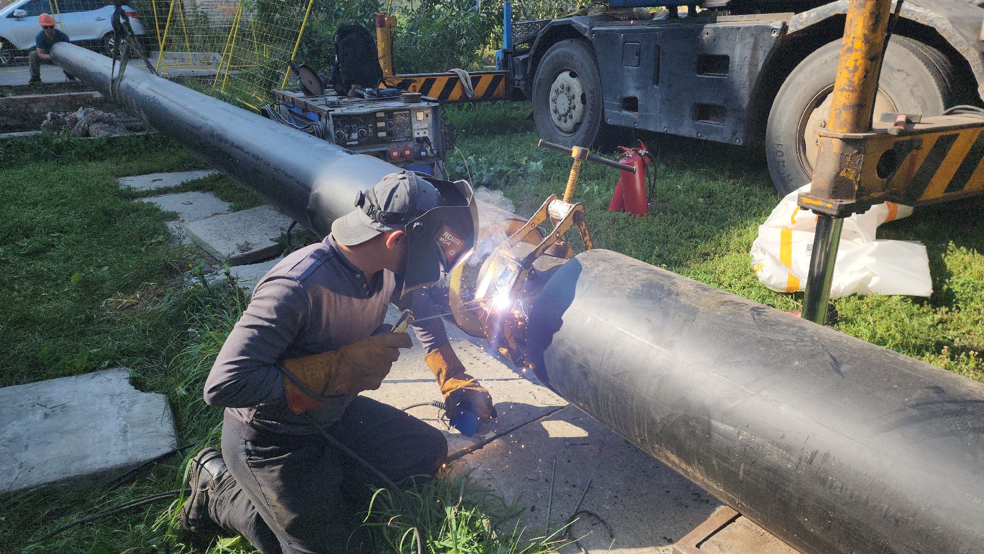 шатура, теплотрасса, подготовка к зимнему сезону, новые трубы, замена теплосетей,