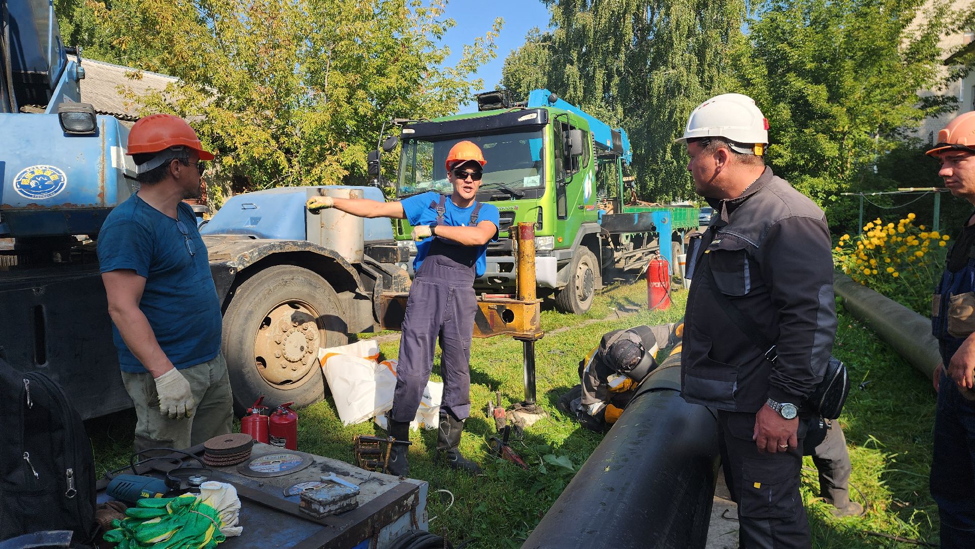 шатура, теплотрасса, подготовка к зимнему сезону, новые трубы, замена теплосетей,