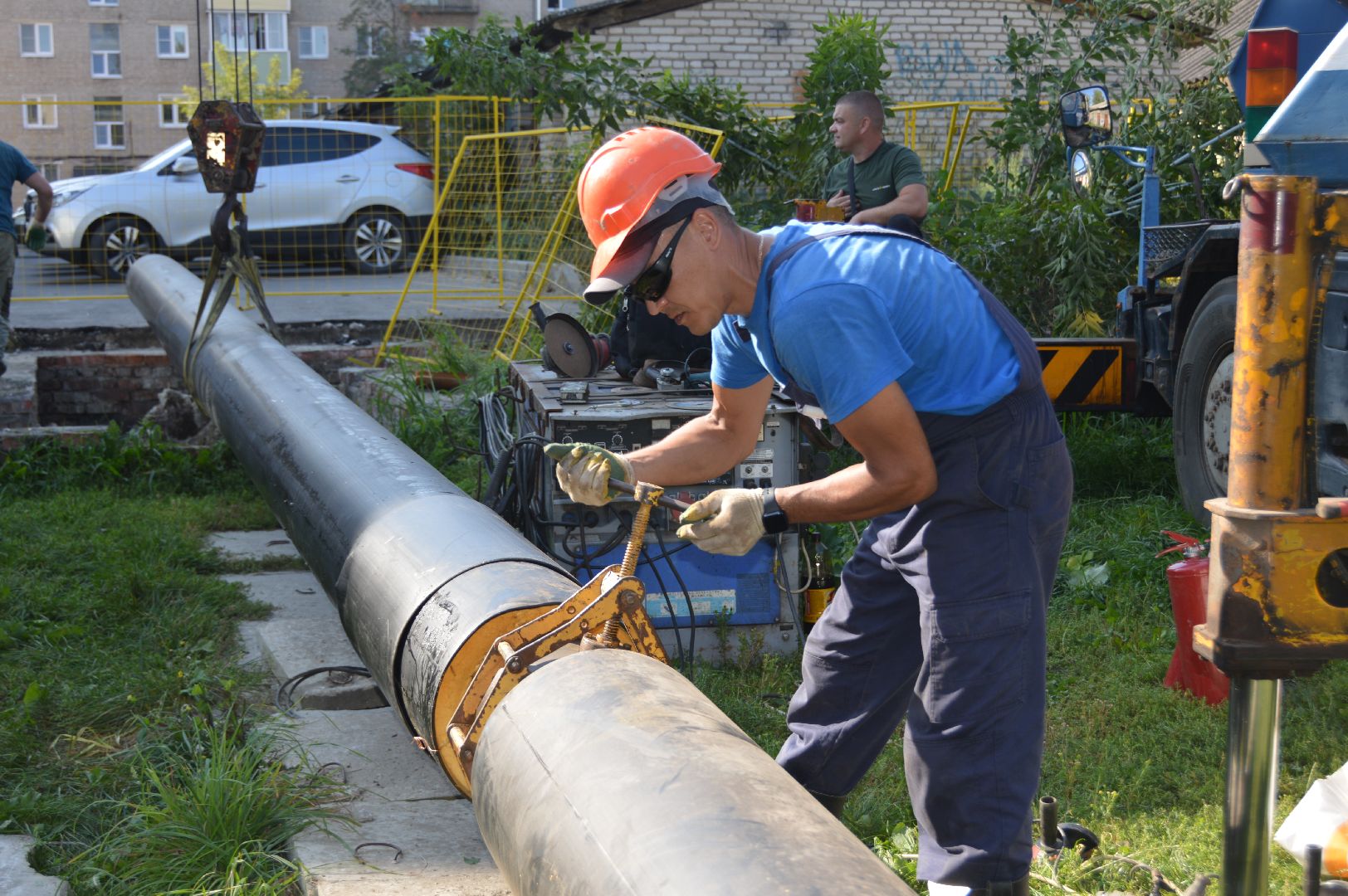 шатура, теплотрасса, подготовка к зимнему сезону, новые трубы, замена теплосетей,