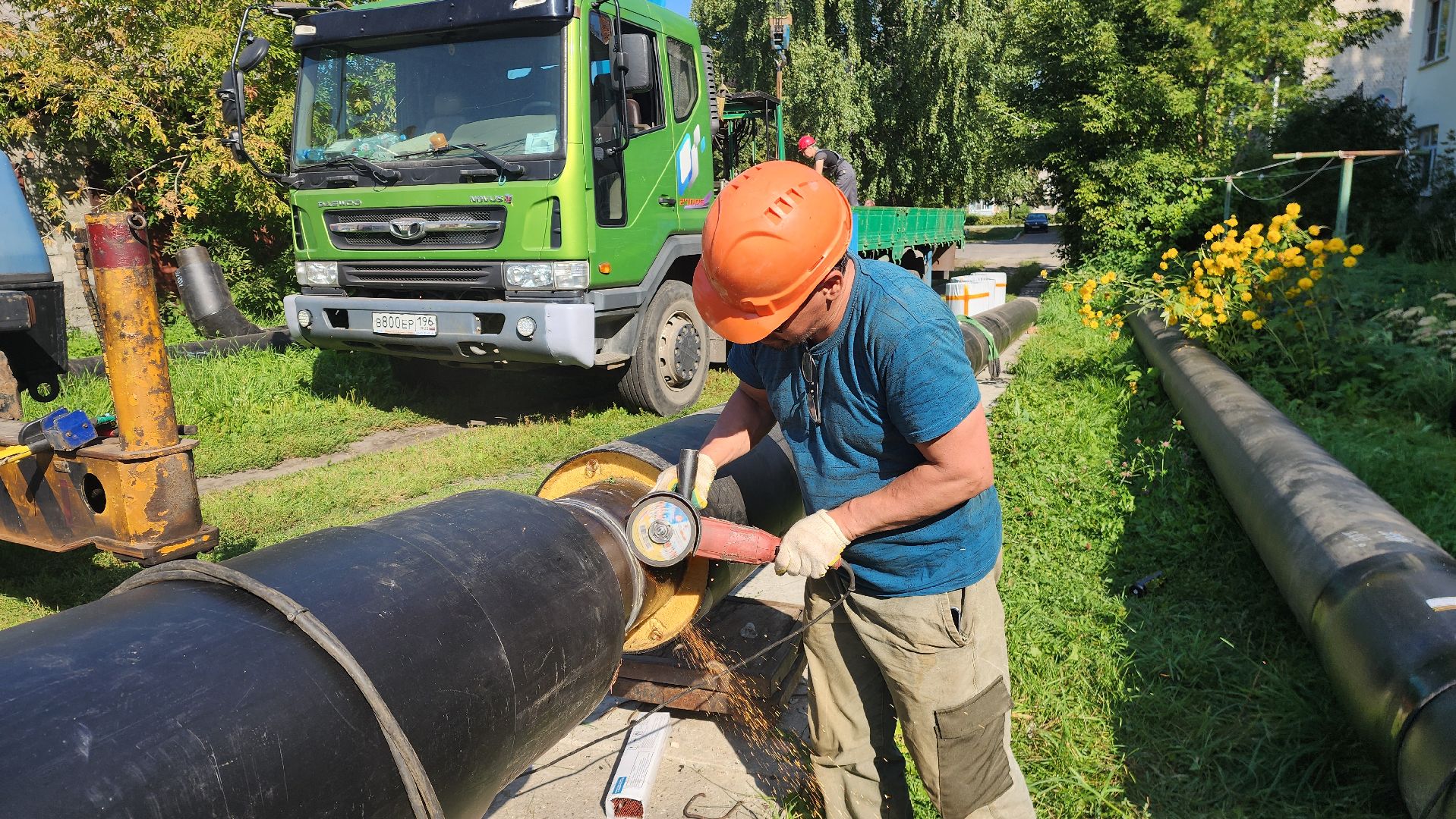 шатура, теплотрасса, подготовка к зимнему сезону, новые трубы, замена теплосетей,
