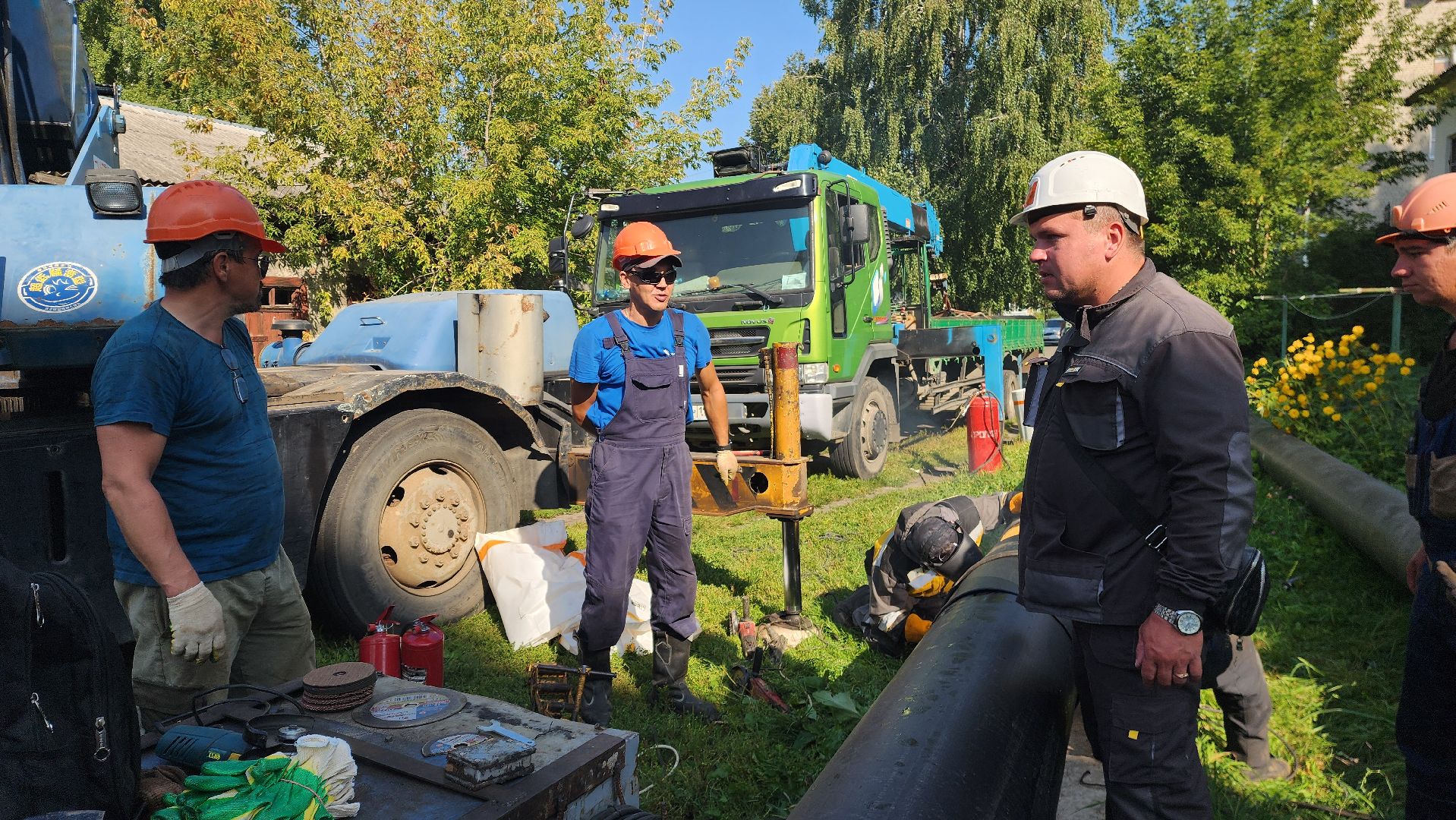 шатура, теплотрасса, подготовка к зимнему сезону, новые трубы, замена теплосетей,