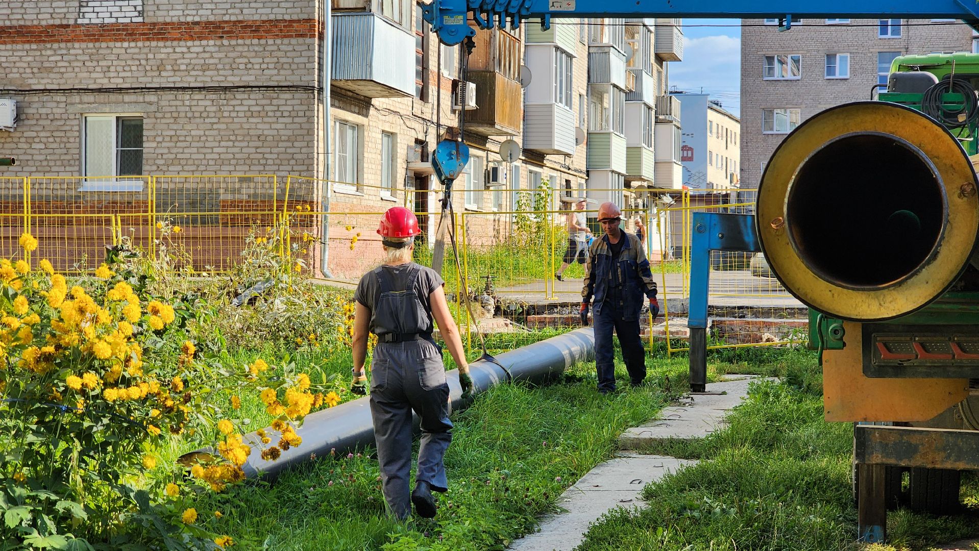 шатура, теплотрасса, подготовка к зимнему сезону, новые трубы, замена теплосетей,