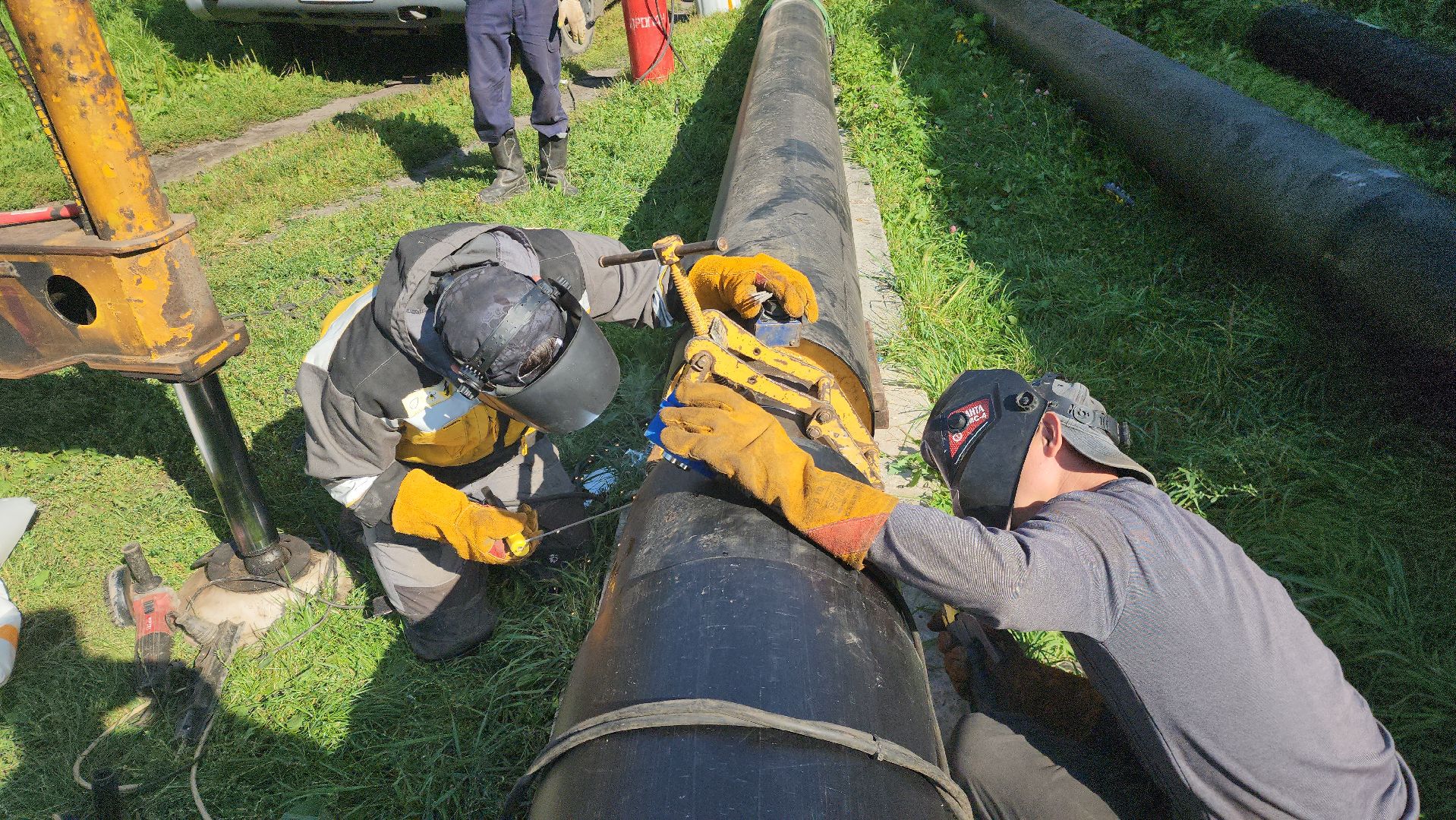 шатура, теплотрасса, подготовка к зимнему сезону, новые трубы, замена теплосетей,