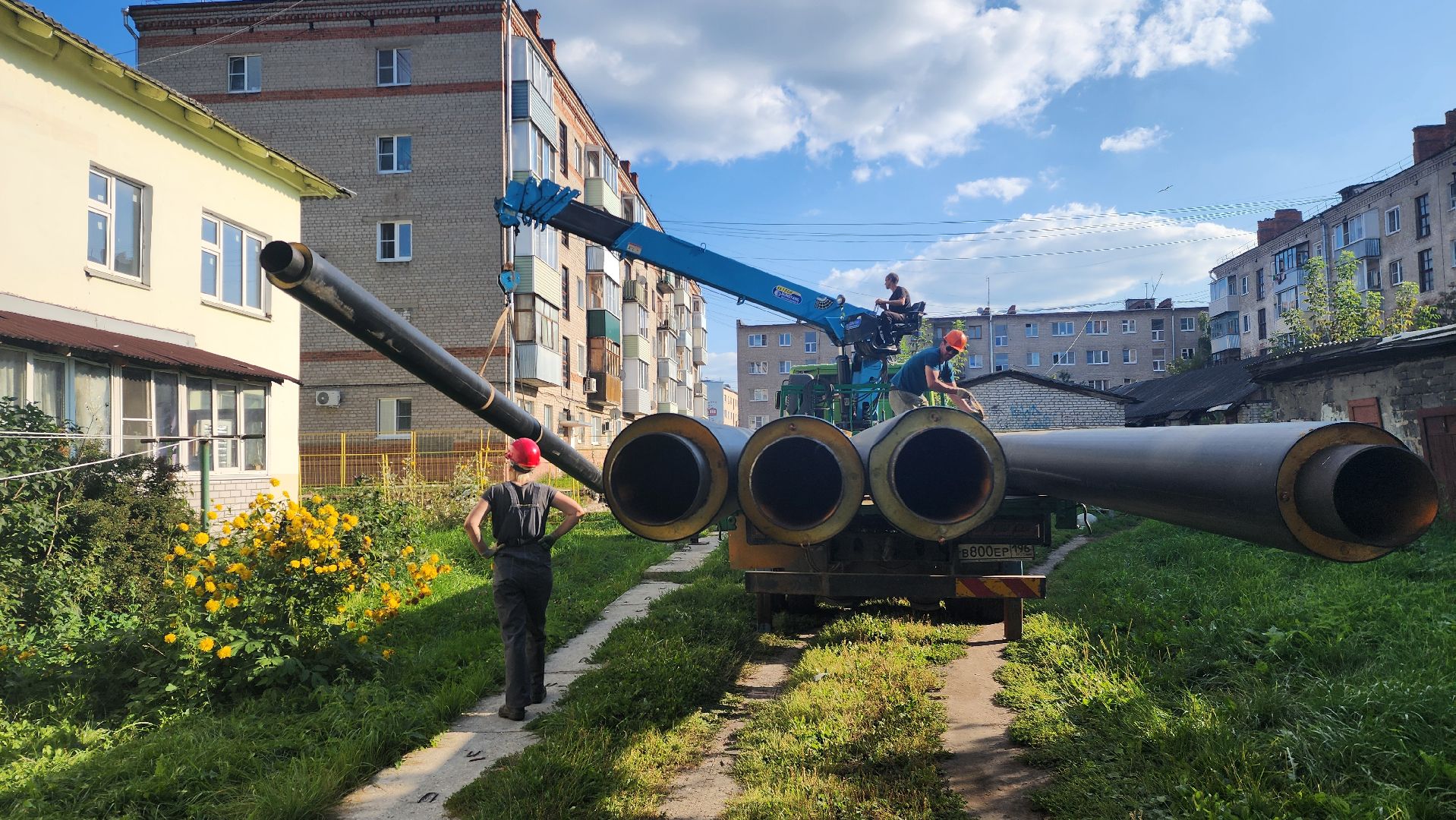 шатура, теплотрасса, подготовка к зимнему сезону, новые трубы, замена теплосетей,