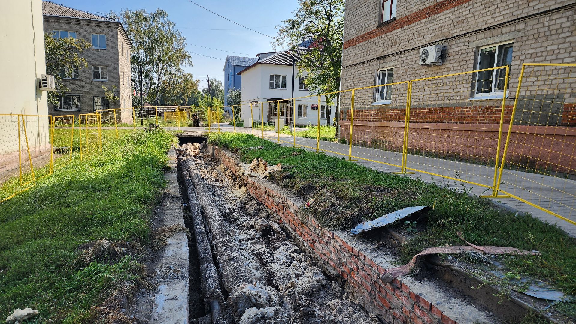 шатура, теплотрасса, подготовка к зимнему сезону, новые трубы, замена теплосетей,
