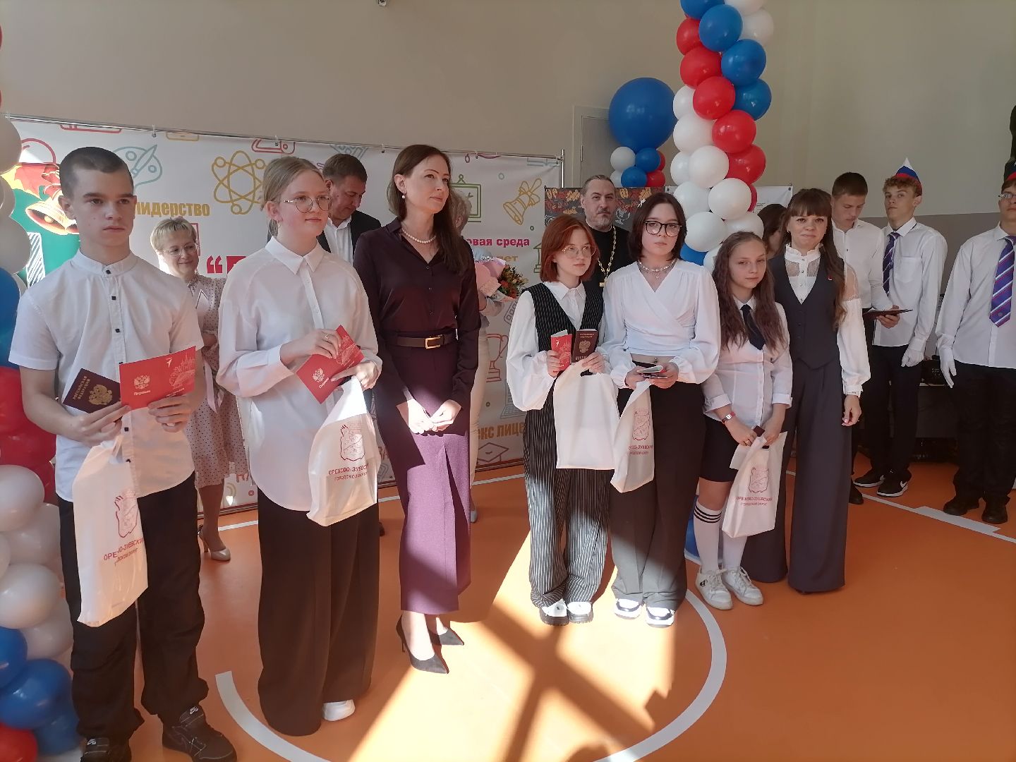 ремонт школ, демихово лицей, орехово-зуевский округ,первый звонок,