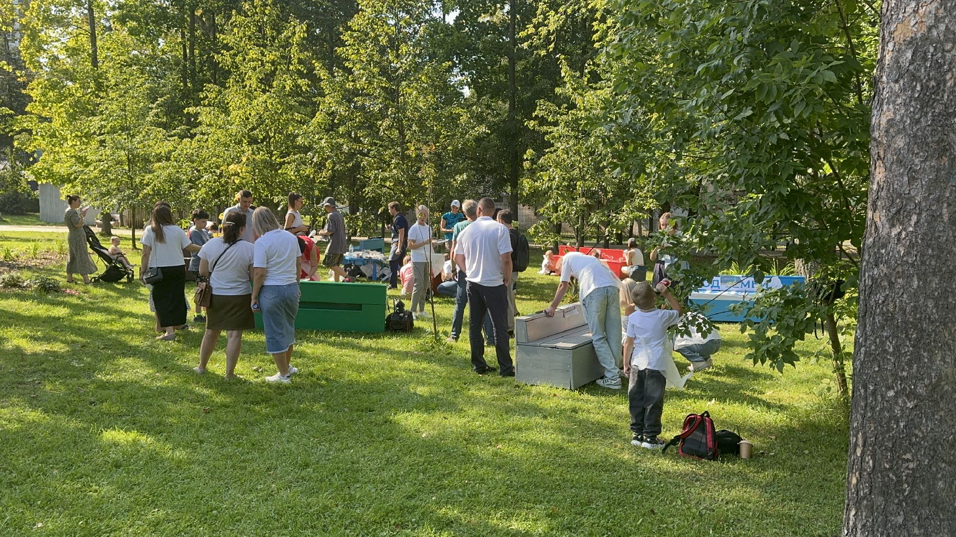 Солнечногорск, День округа, Праздник, Семейные скамейки, Жители, Акция,