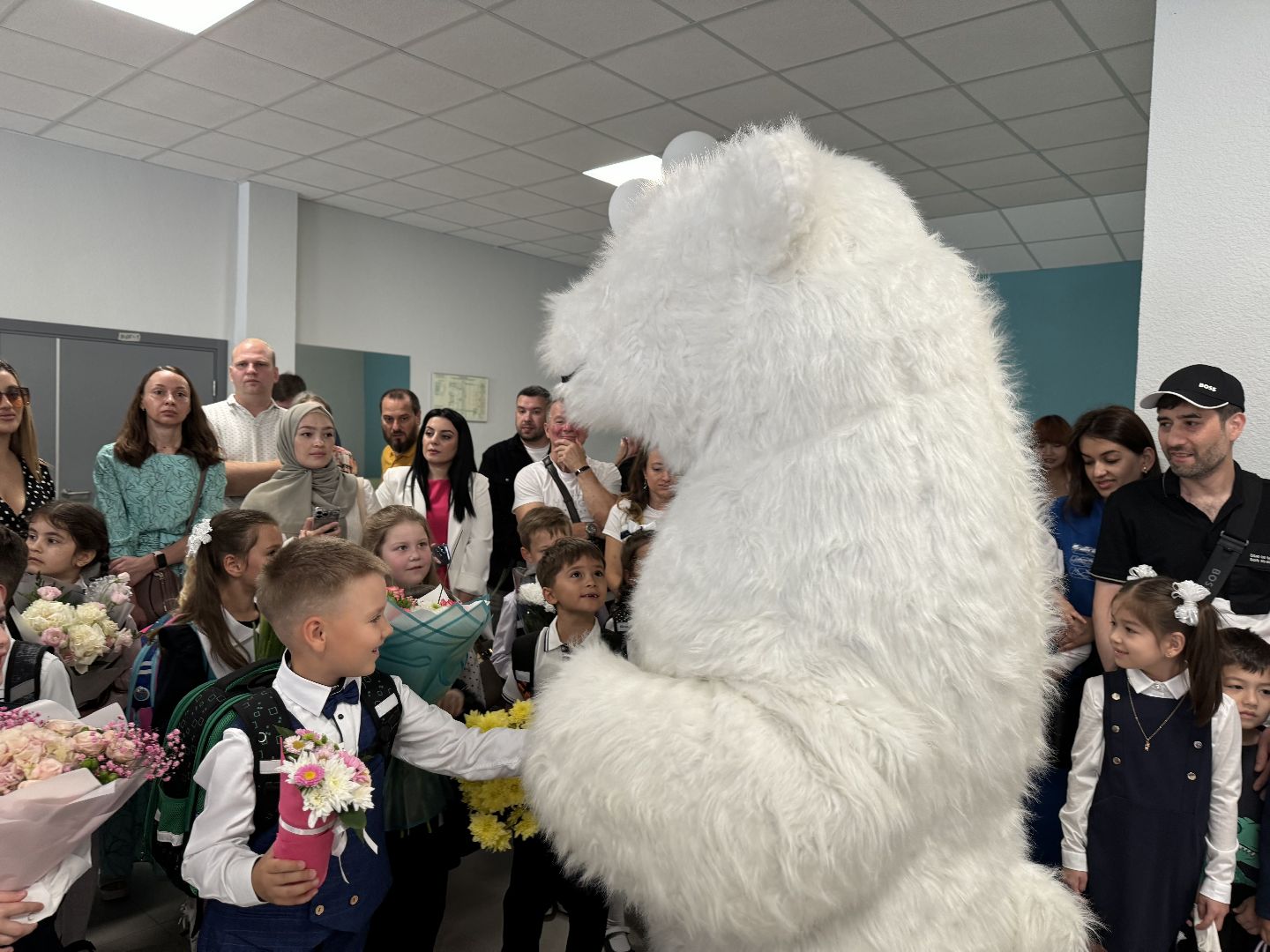 Новая школа, День знаний, ЖК Южная Битца, Бутовская СОШ 1, глава муниципалитета, Школьники Ленинского округа,