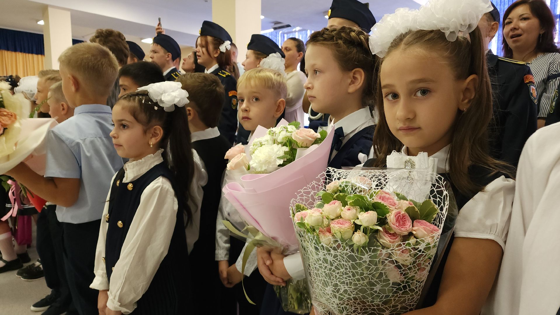 День знаний, праздник, дети, школа, Лосино-Петровский, первый звонок,