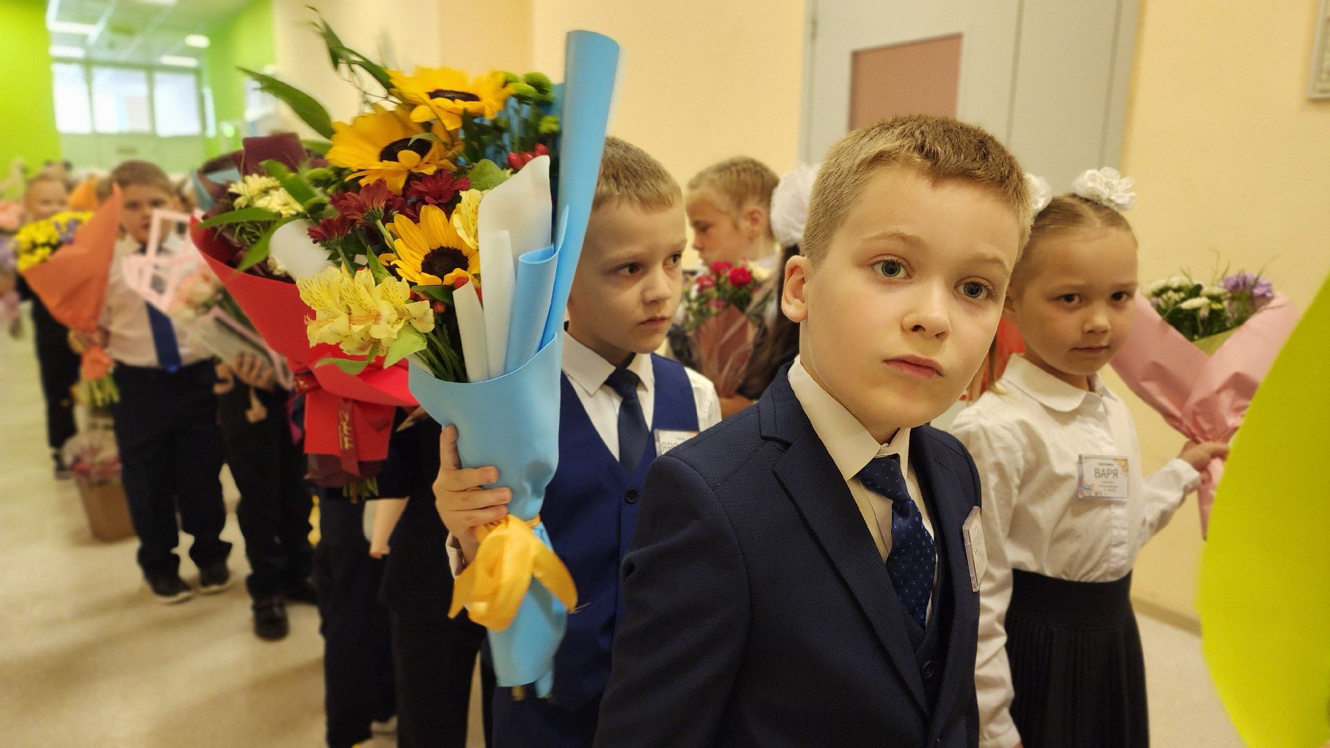 праздник, дети, школа, первый звонок, День знаний, 1 сентября, Лосино-Петровский,