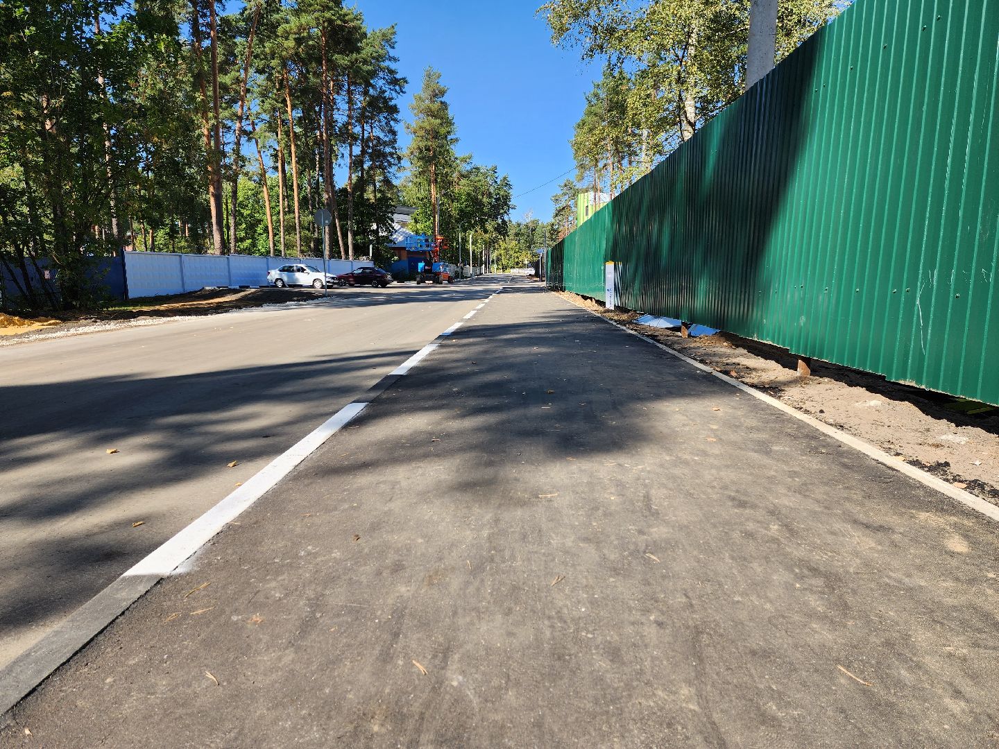 раменское, дороги, Тротуары на улице Высковольтная,