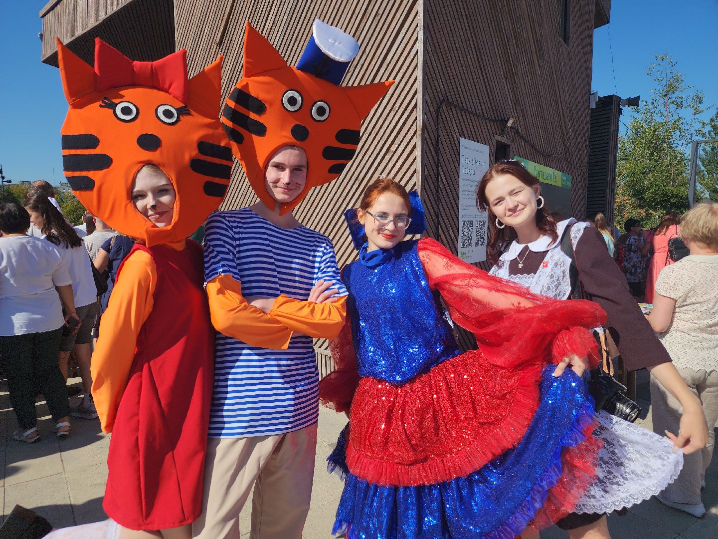 Парад первоклассников, орехово зуево, парки подмосковья, день знаний, 2 сентября,