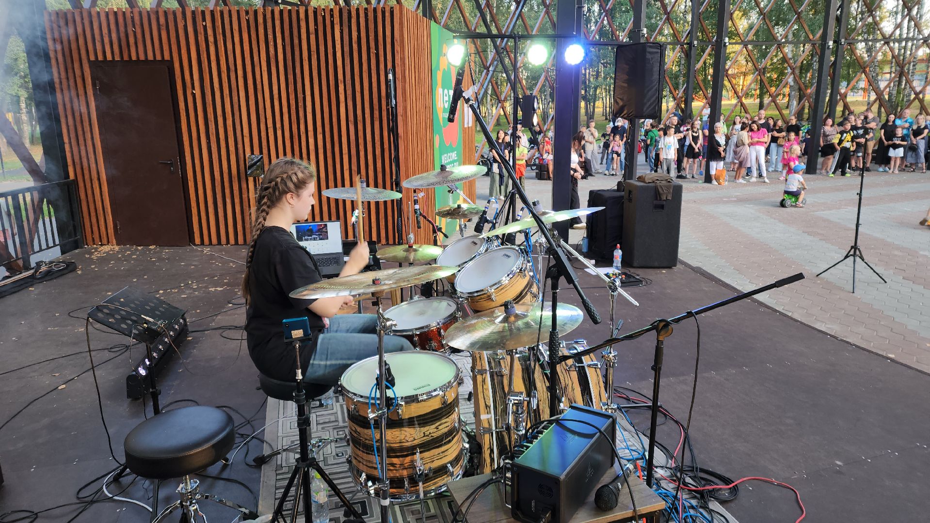 фестиваль, барабаны, ударные, музыка, рок, егорьевск, парк, творчество,