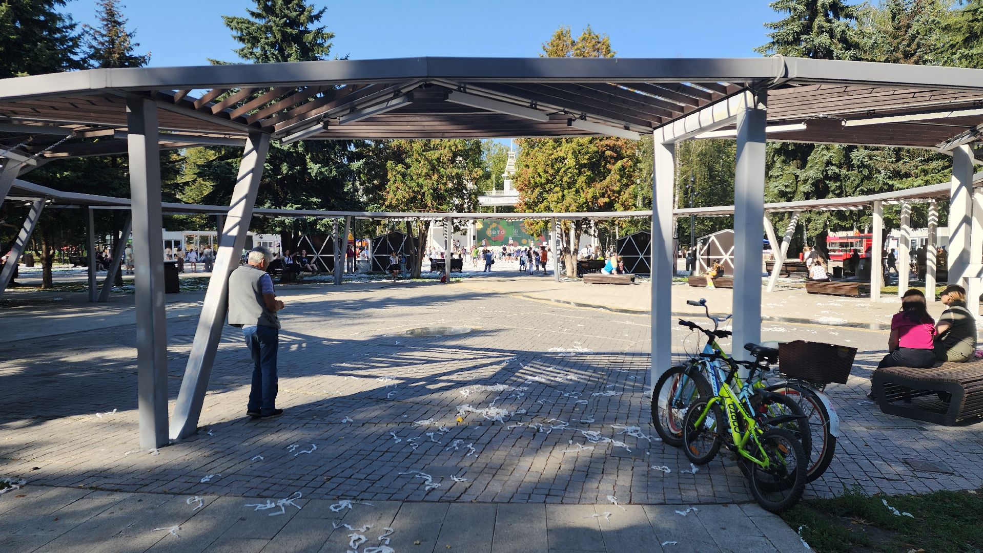 пушкино, центральный парк, детский праздник, день знаний, шоу, театральная зарядка, первоклассники,