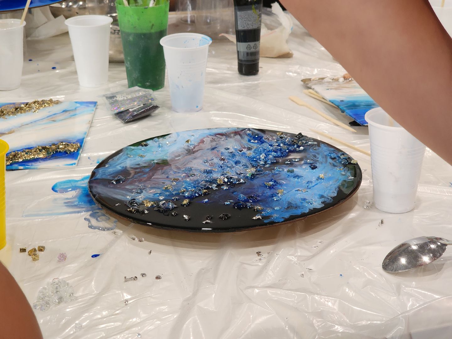 Черноголовка, День открытых дверей, мастер класс, эпоксидная смола,