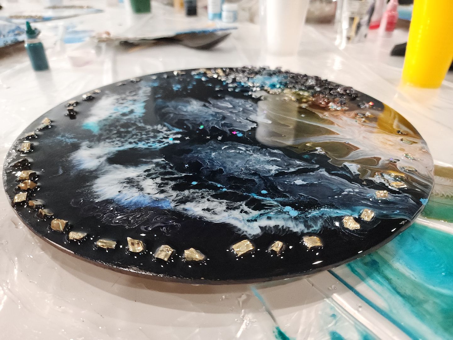 Черноголовка, День открытых дверей, мастер класс, эпоксидная смола,