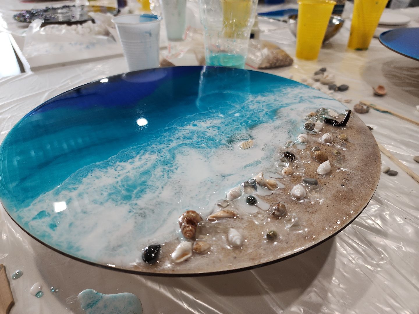 Черноголовка, День открытых дверей, мастер класс, эпоксидная смола,