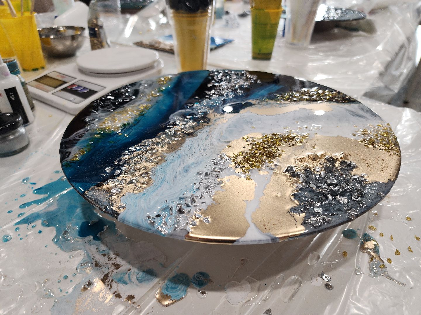 Черноголовка, День открытых дверей, мастер класс, эпоксидная смола,