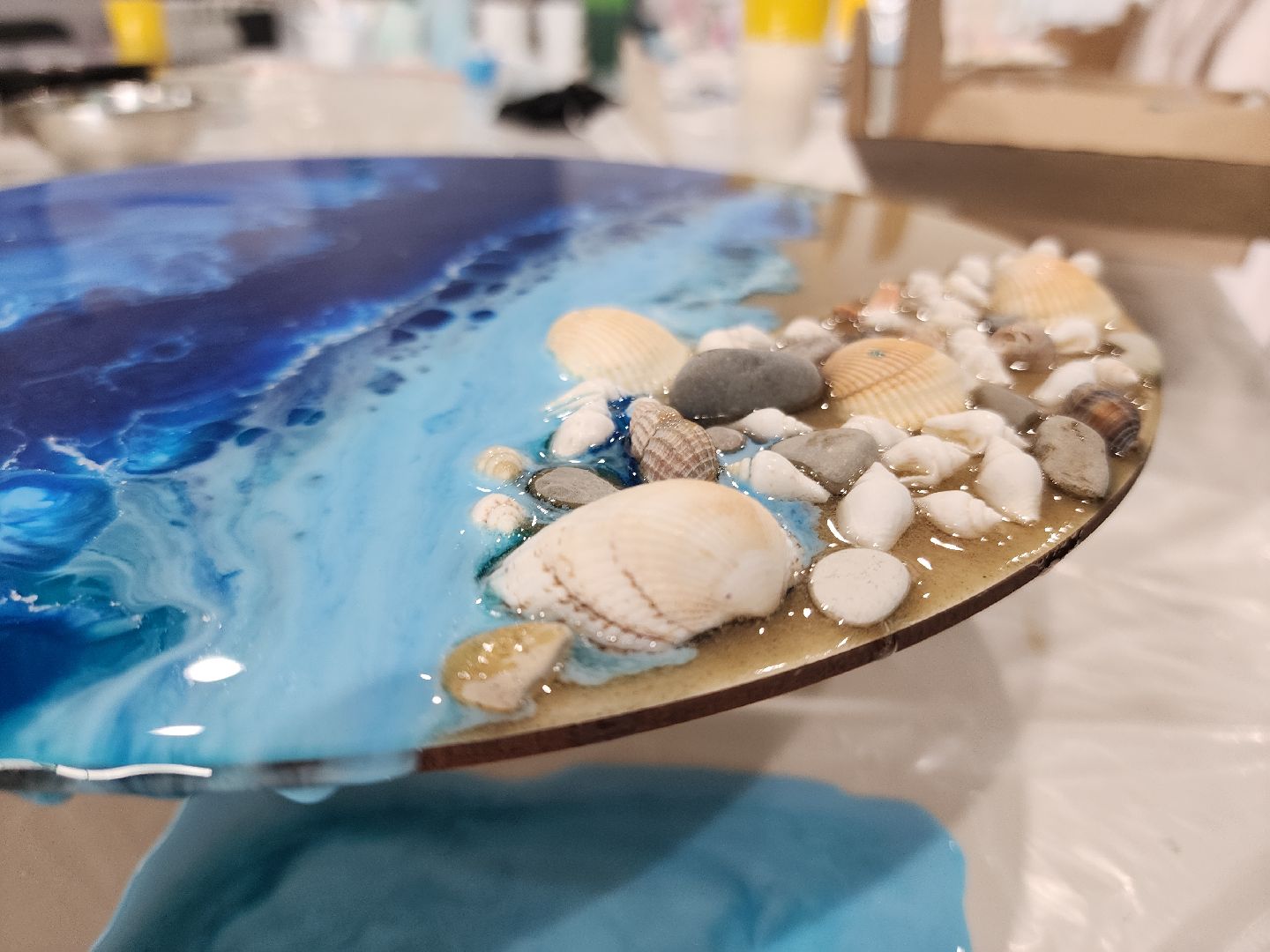 Черноголовка, День открытых дверей, мастер класс, эпоксидная смола,