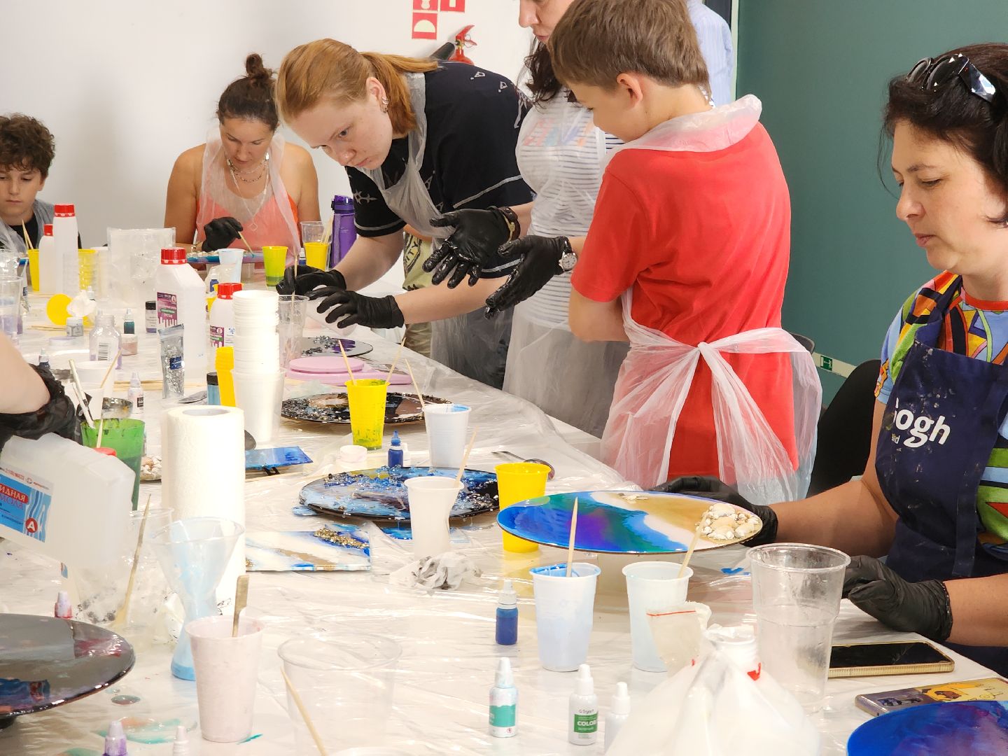 Черноголовка, День открытых дверей, мастер класс, эпоксидная смола,