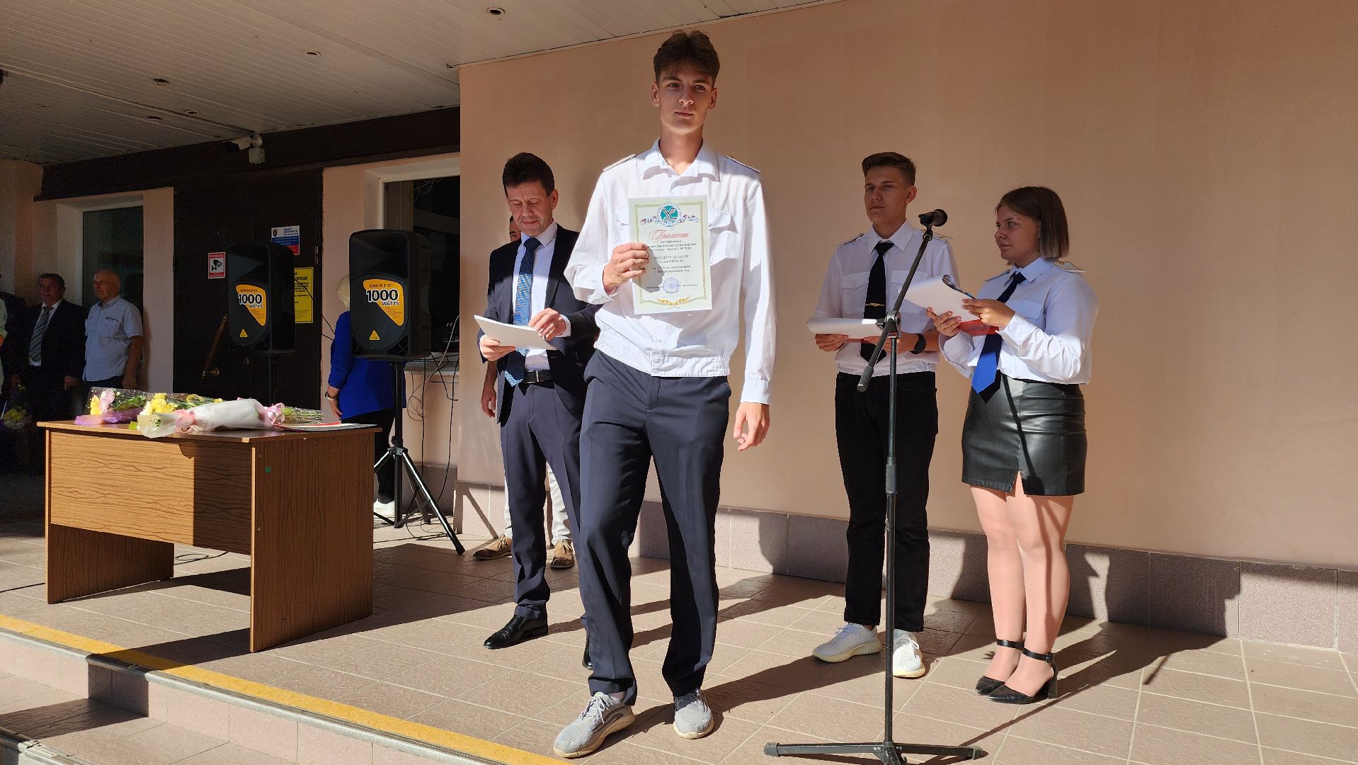 ожерелье, ожерельевский железнодорожный колледж, день знаний,