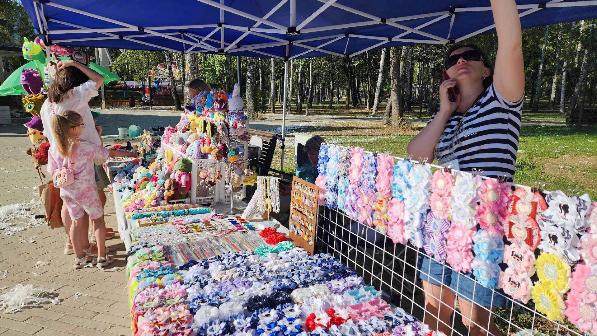 пушкино, многодетные, день знаний, мастер класс, центральный парк,