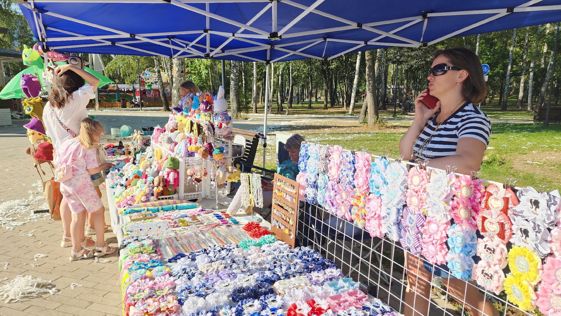 пушкино, многодетные, день знаний, мастер класс, центральный парк,