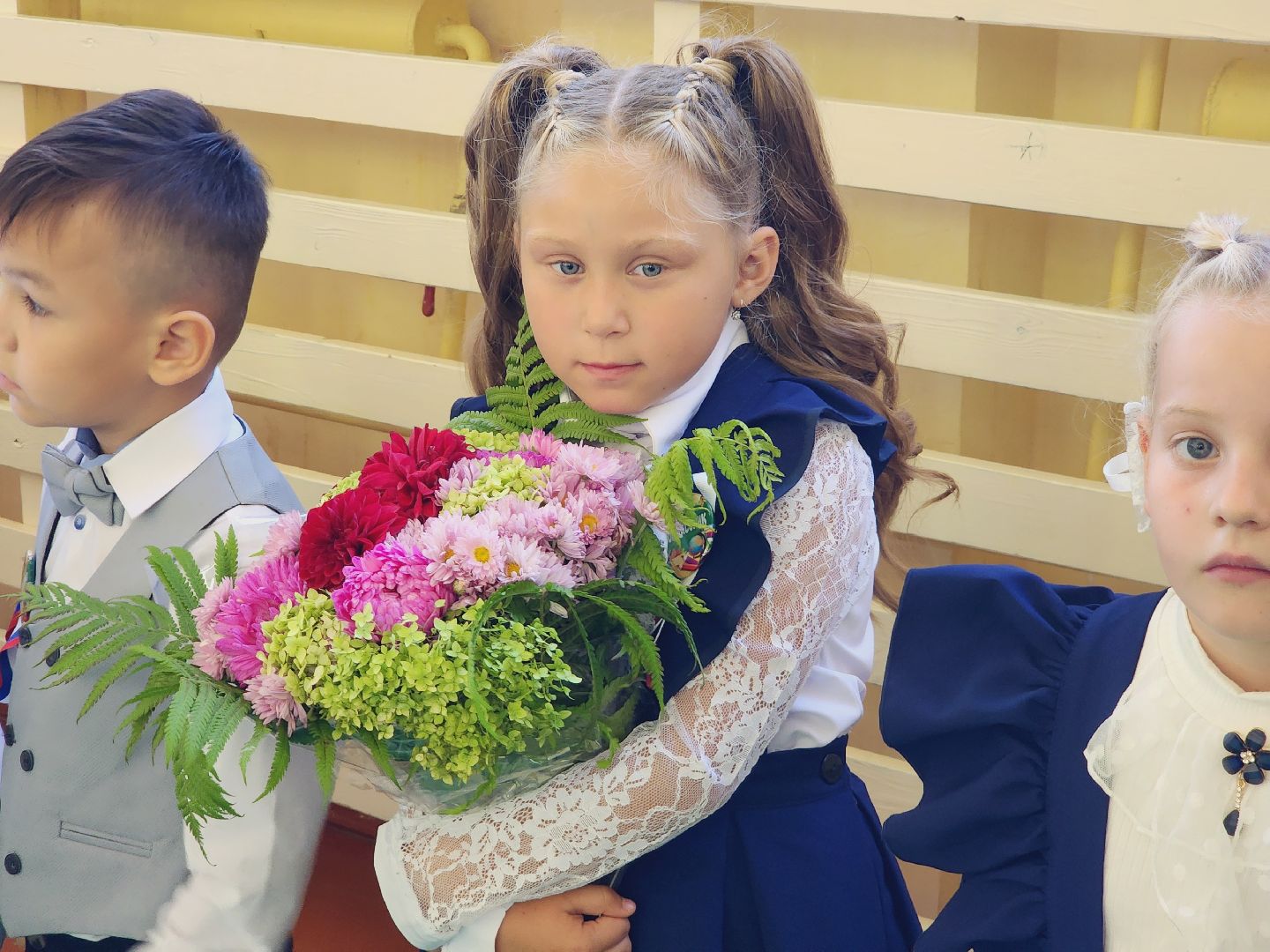 день знаний, школа, первоклассник, ремонт школы, георгиевская гимназия,