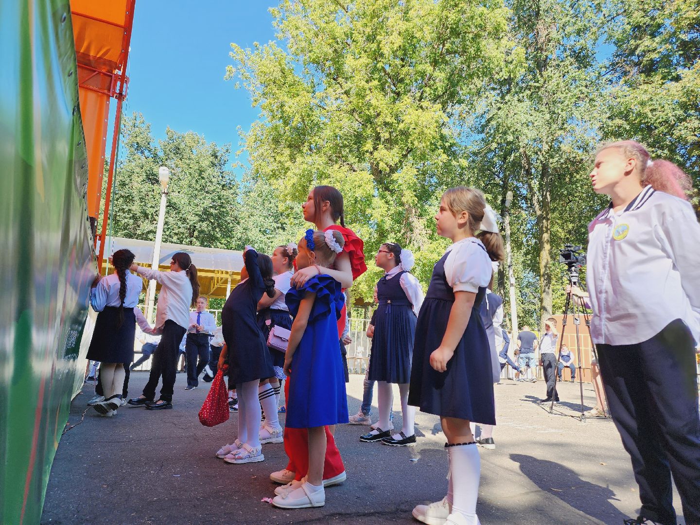 парк пегас, Егорьевск, Подмосковье, День знаний, Московская область,