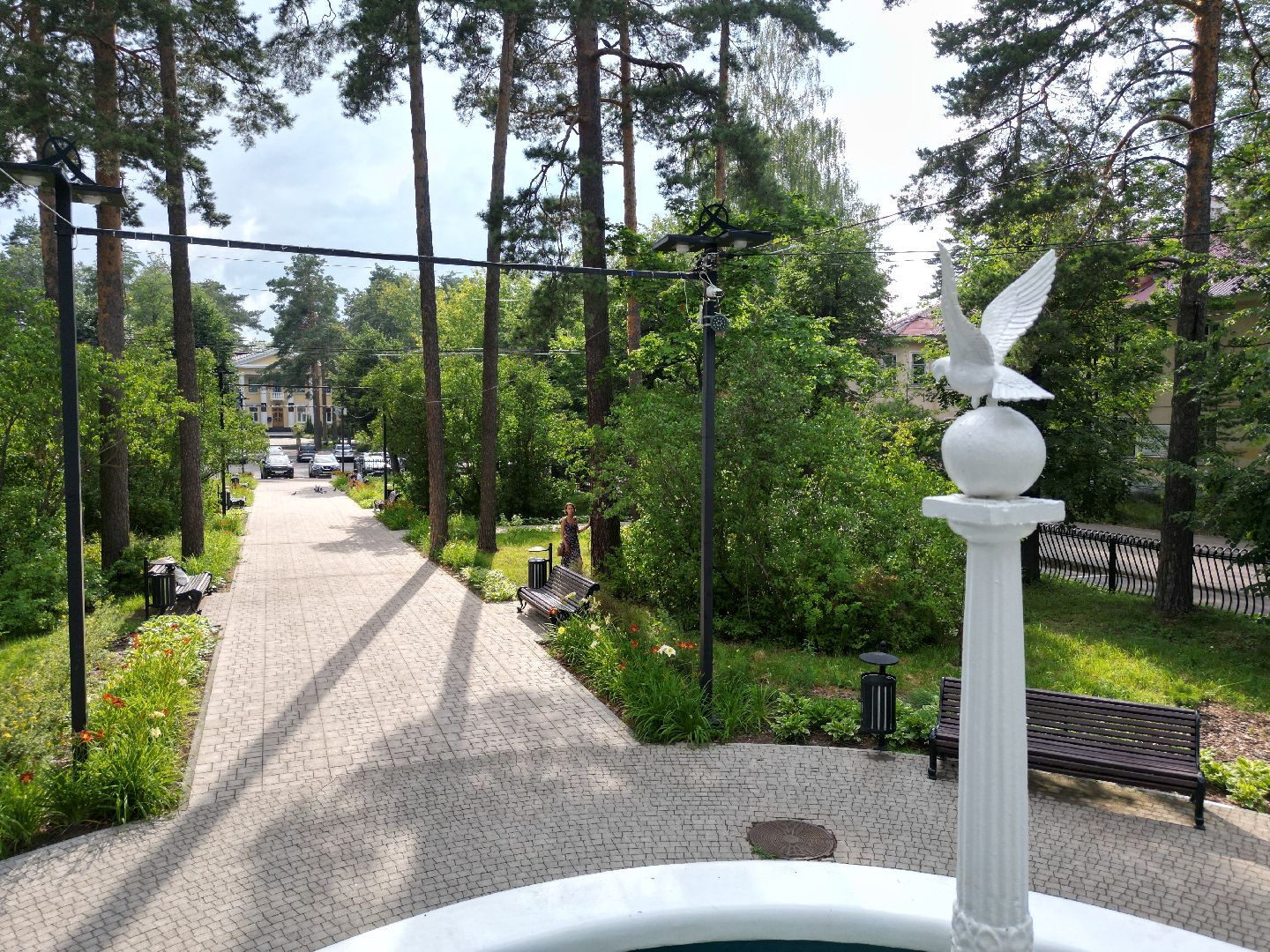 видео с коптера, дубна, институт,