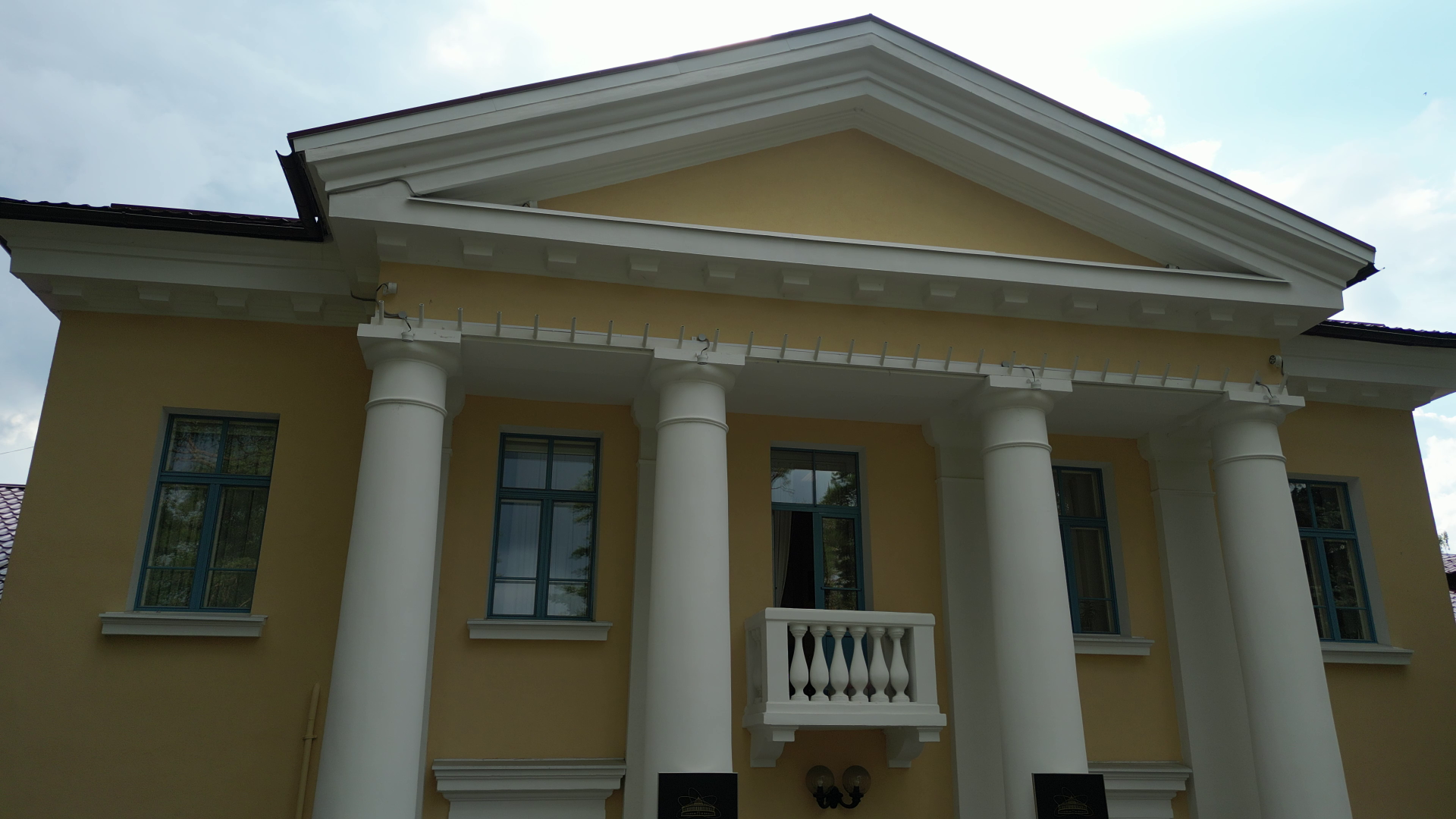 видео с коптера, дубна, институт,