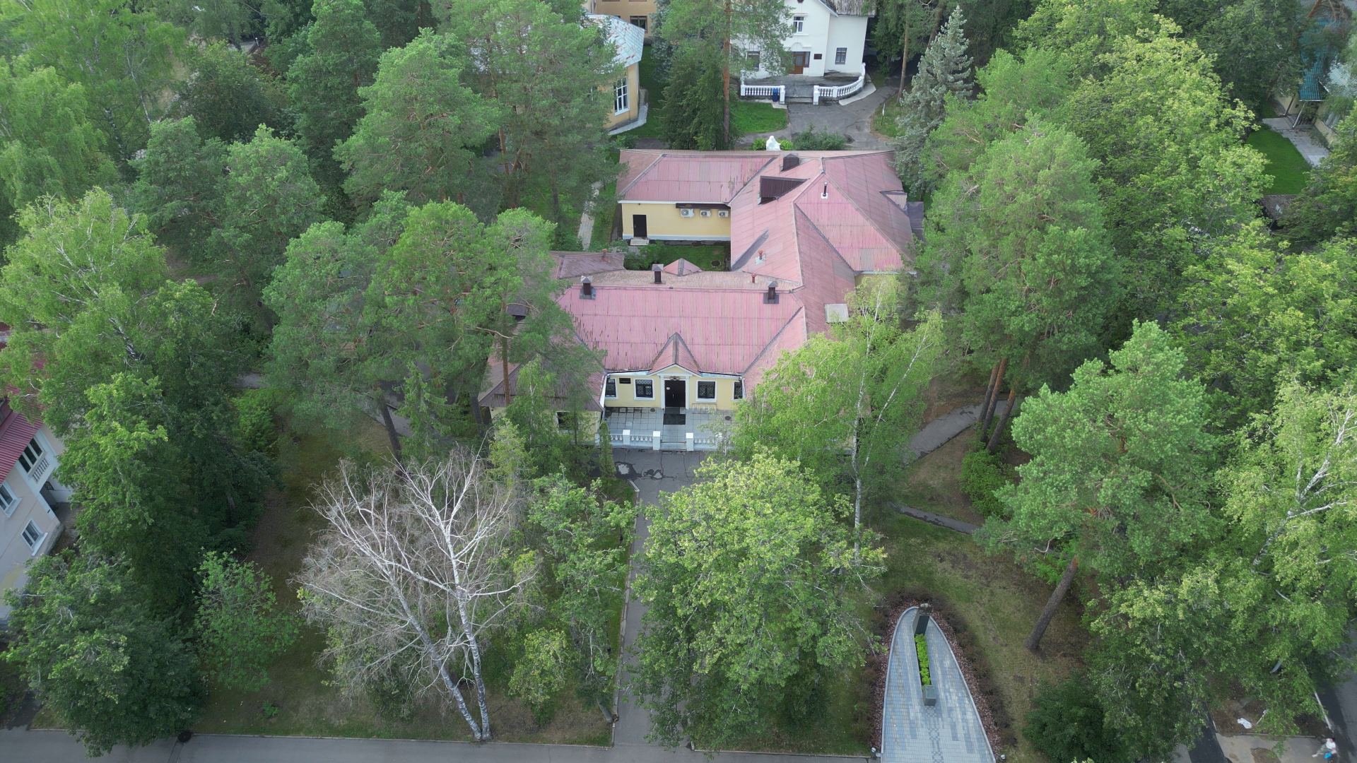 музей, наука, дубна, видео с коптера,